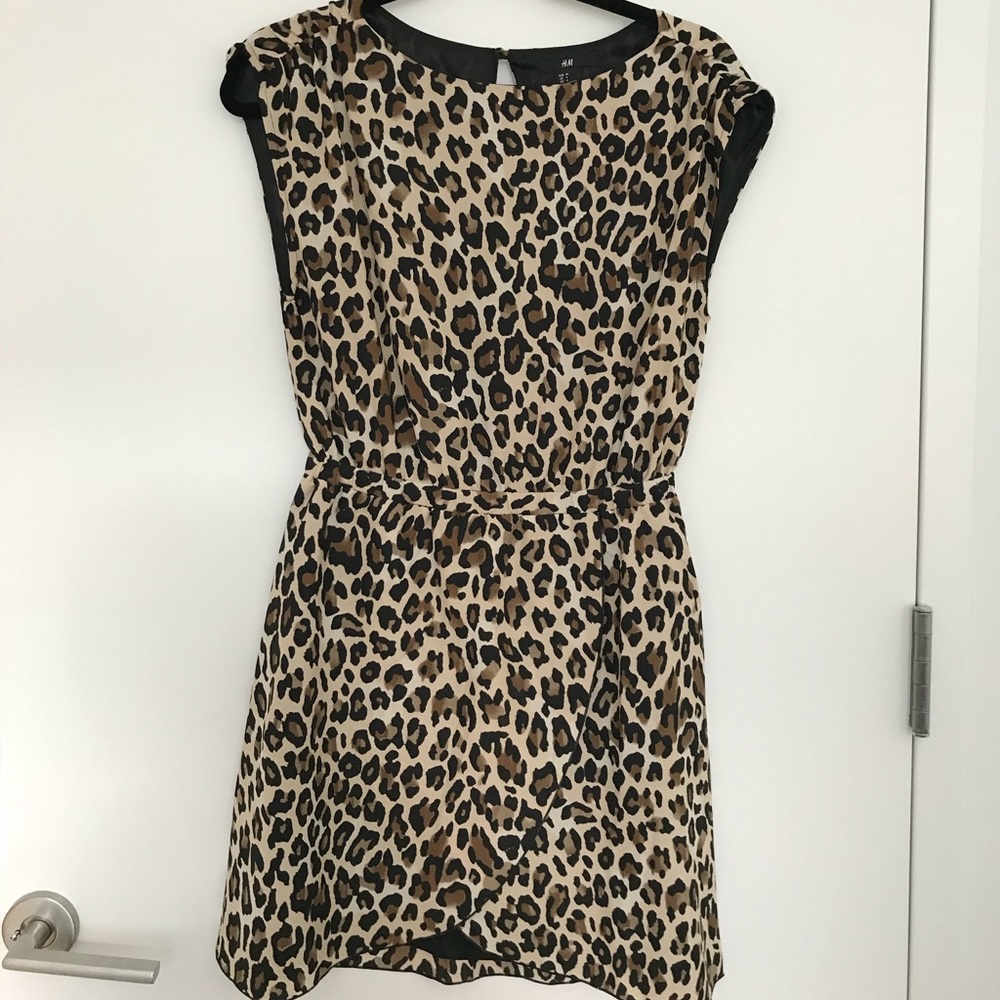 Leopard Print Cocktail Dress